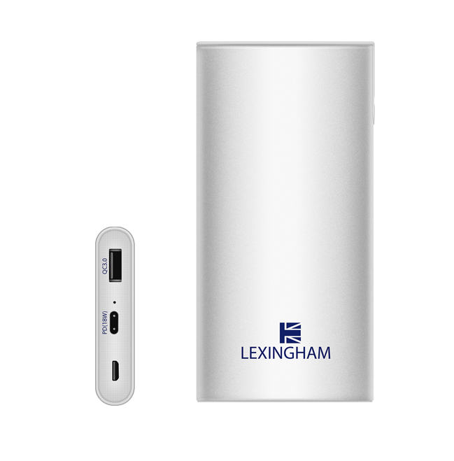 Premium 10,000mAh portable USB power bank 5930 lexingham
