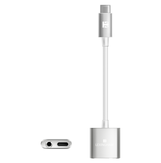 USB-C to 3_5mm + USB-C adaptor 5340 lexingham