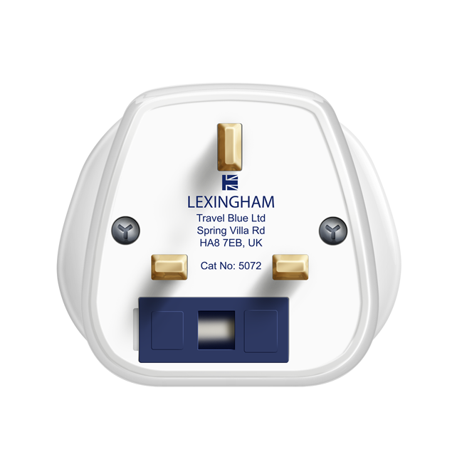 World to UK travel adaptor 5072 lexingham